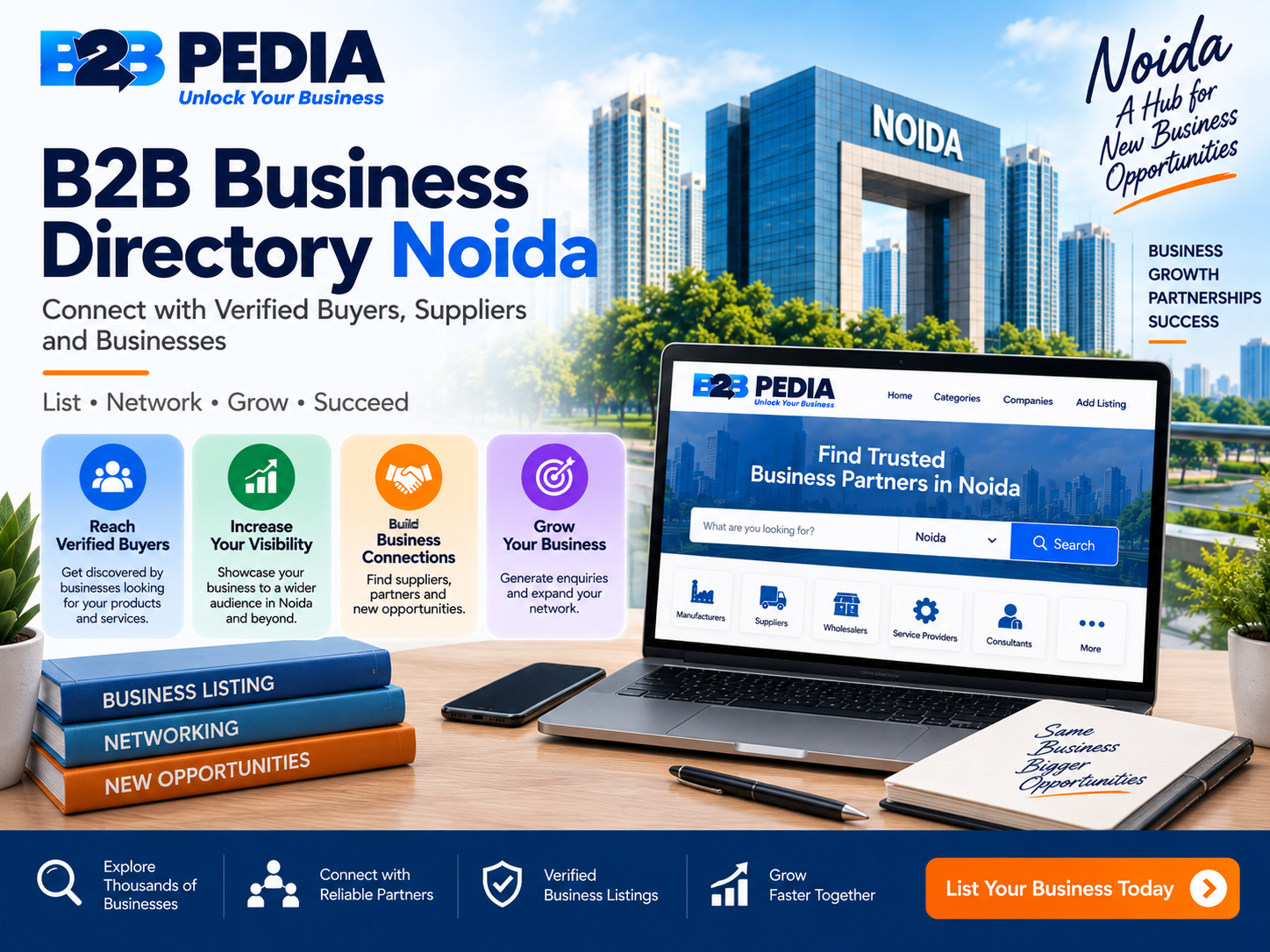B2B Business Directory Noida Connect, Promote and Grow Your Business Online