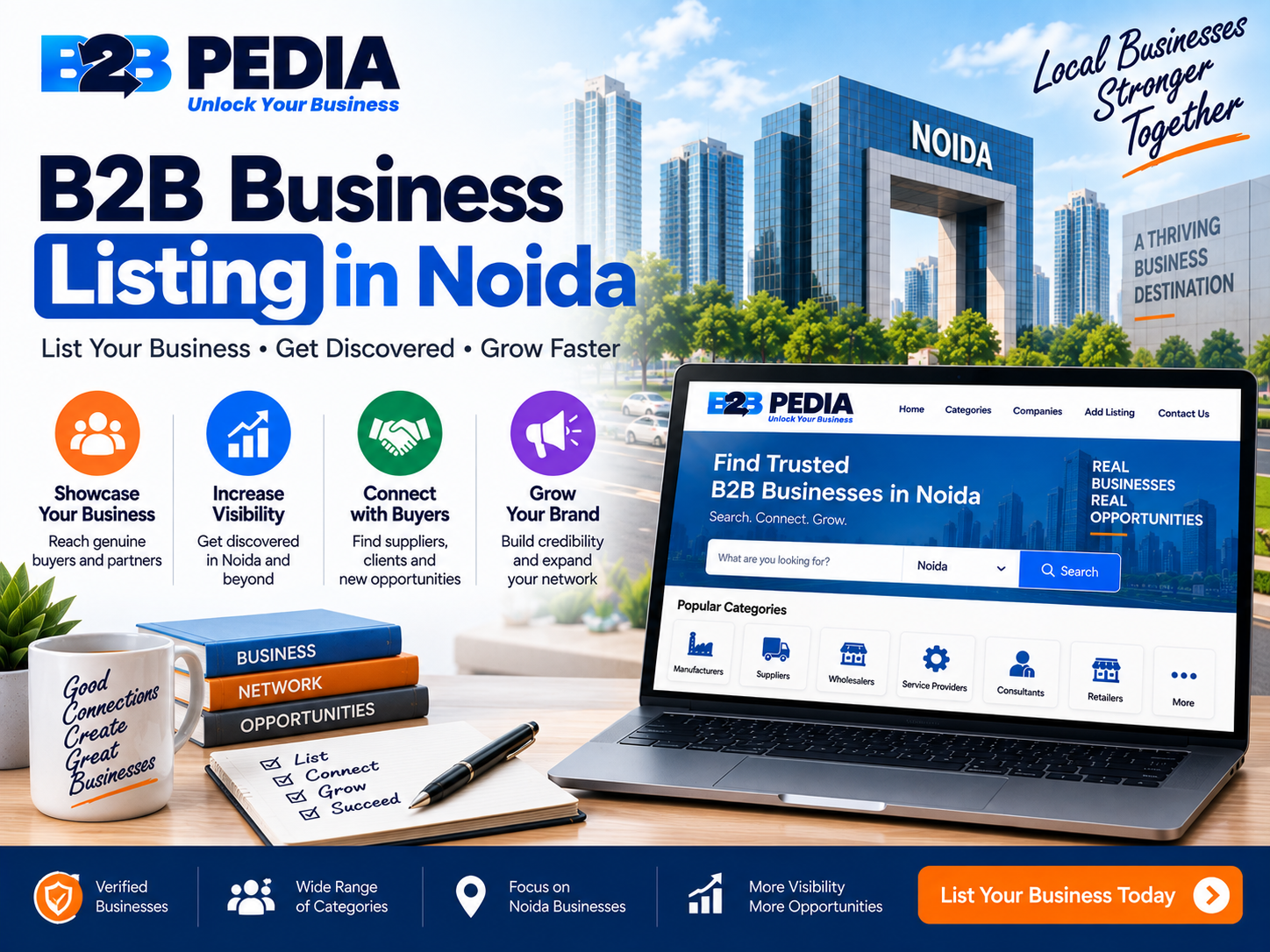 B2B Business Listing in Noida Build Visibility and Find New Opportunities
