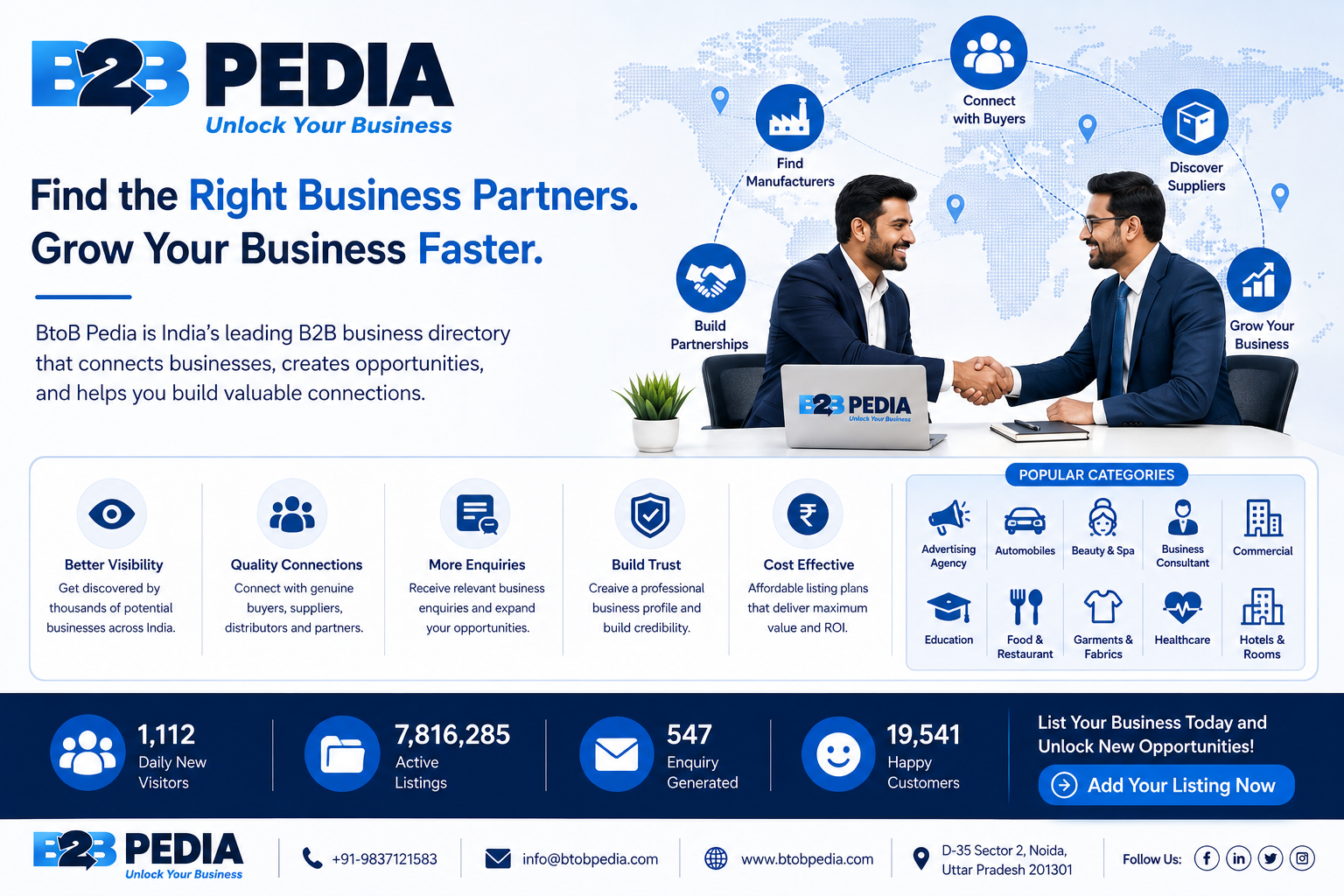 How a B2B Business Directory Can Help Small Businesses Get More Online Visibility