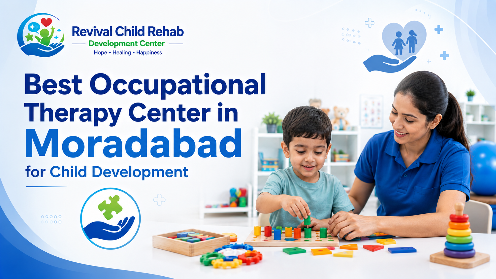 Best Occupational Therapy Center in Moradabad for Better Child Development and Independence