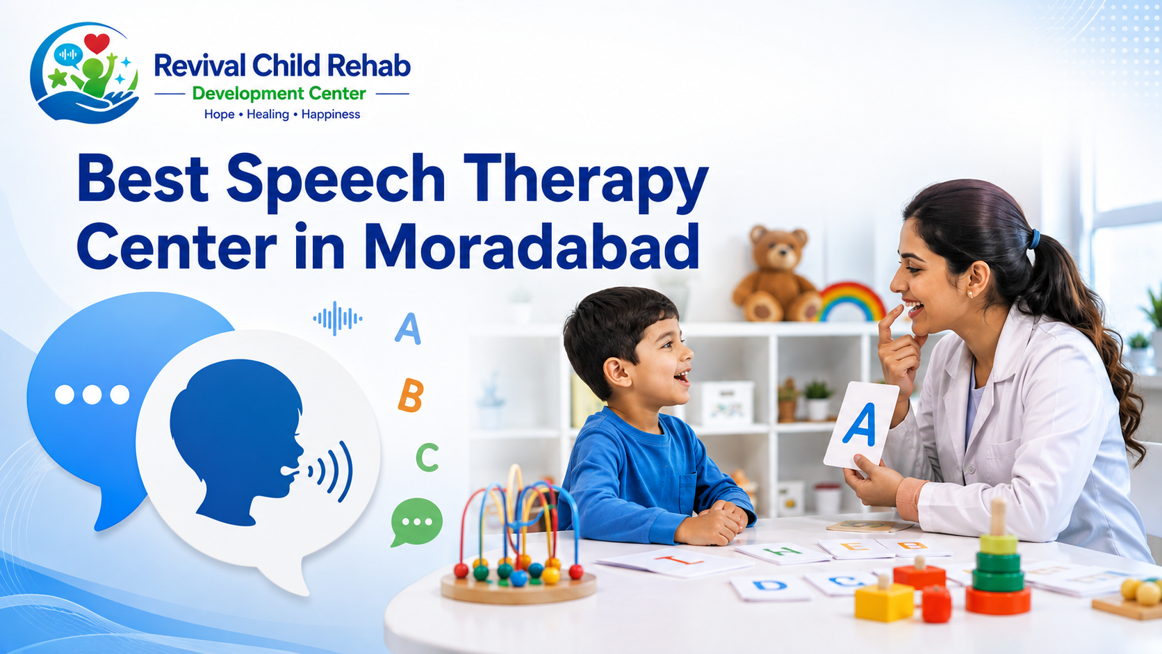 Best Speech Therapy Center in Moradabad | Expert Speech & Language Therapy for Children